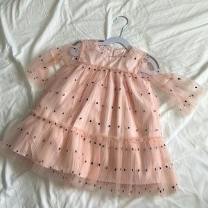 Baby pink dress